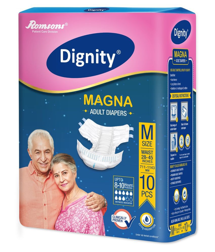 Adult Daipers magna diginity Medium size